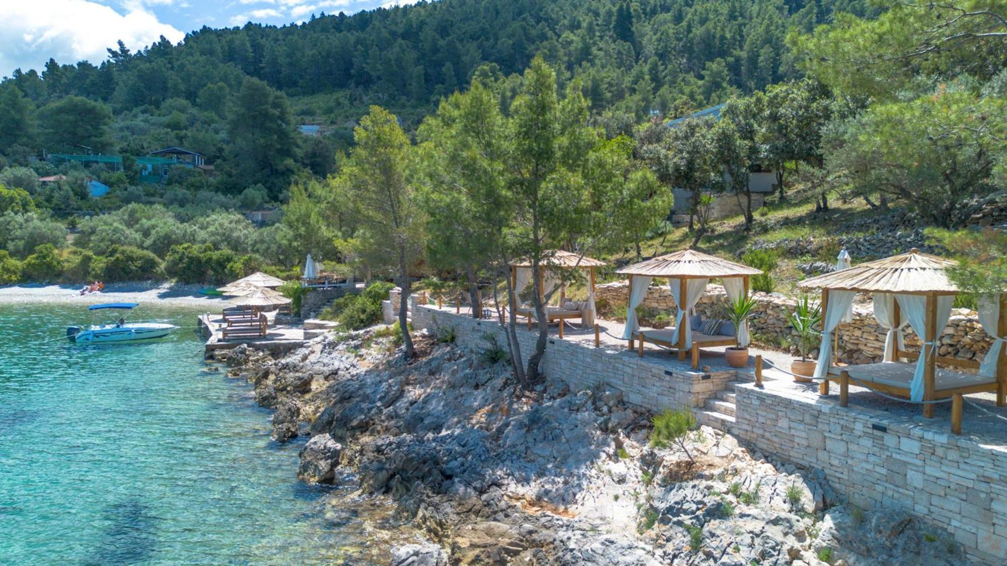 Pebble Bay Paradise House Vela Luka Exteriör bild