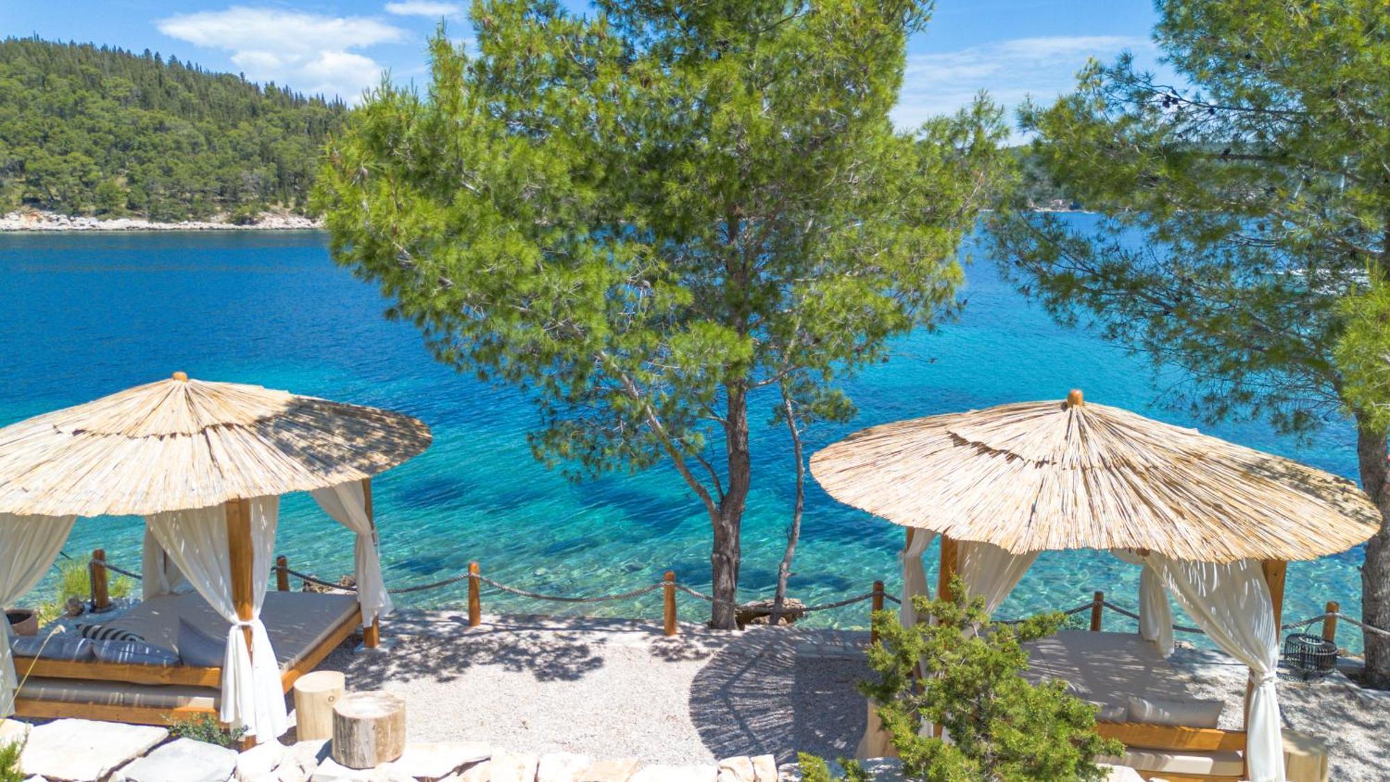 Pebble Bay Paradise House Vela Luka Exteriör bild