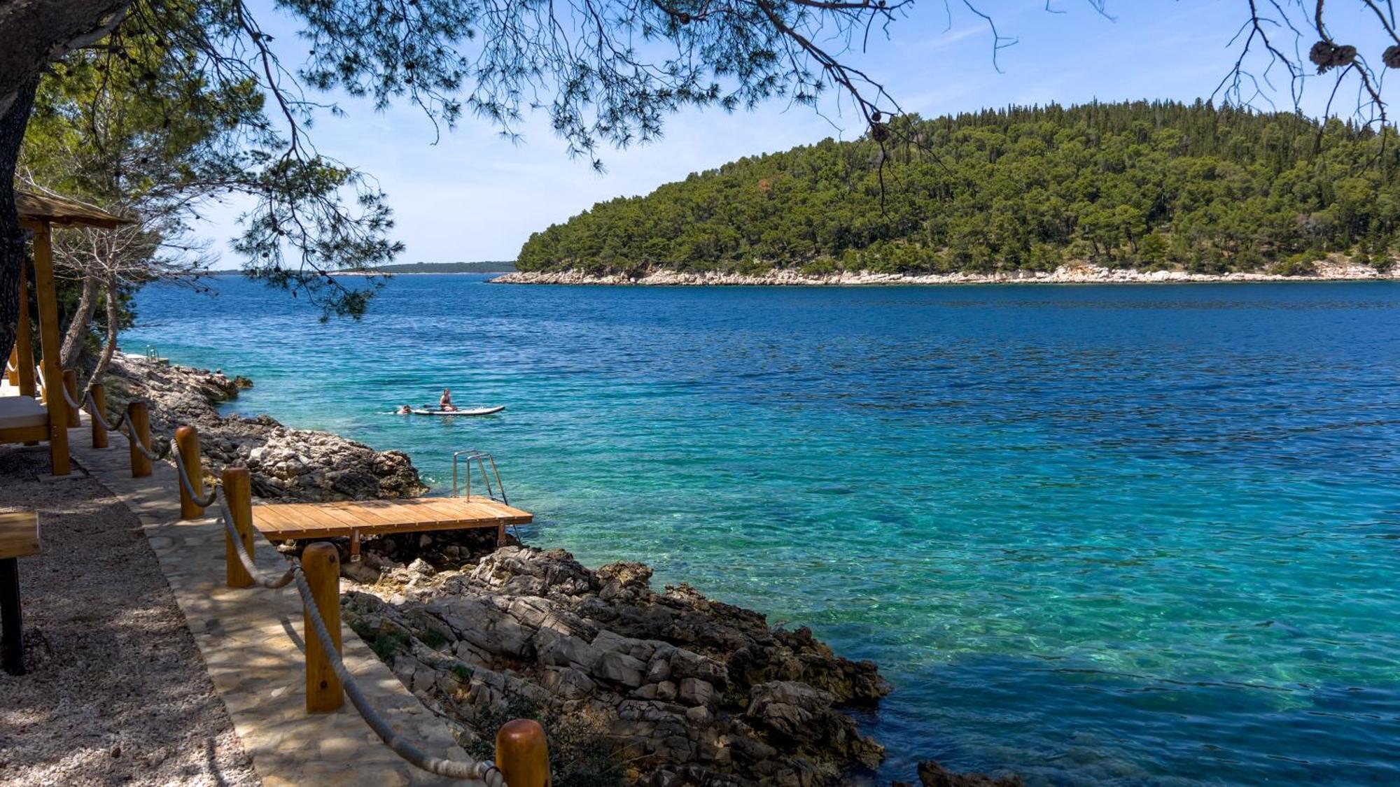 Pebble Bay Paradise House Vela Luka Exteriör bild