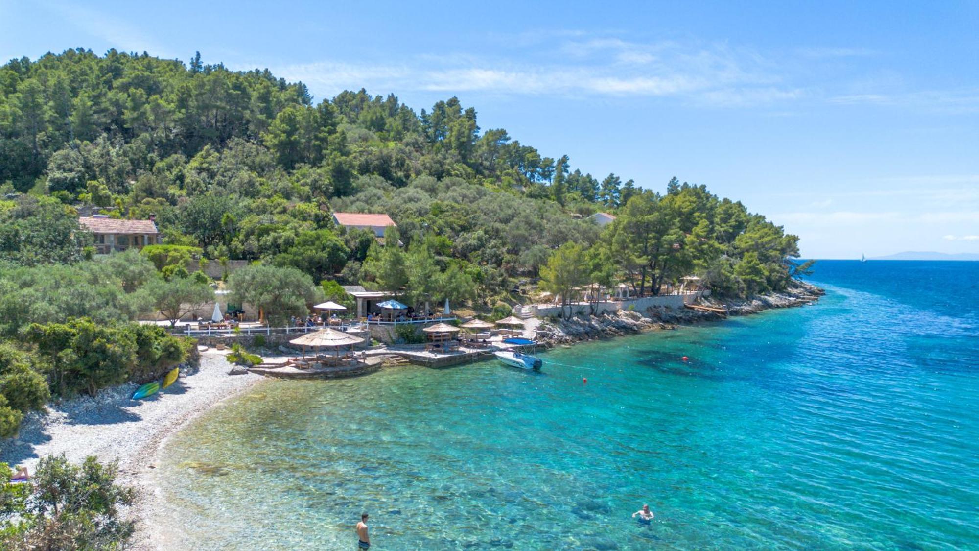 Pebble Bay Paradise House Vela Luka Exteriör bild