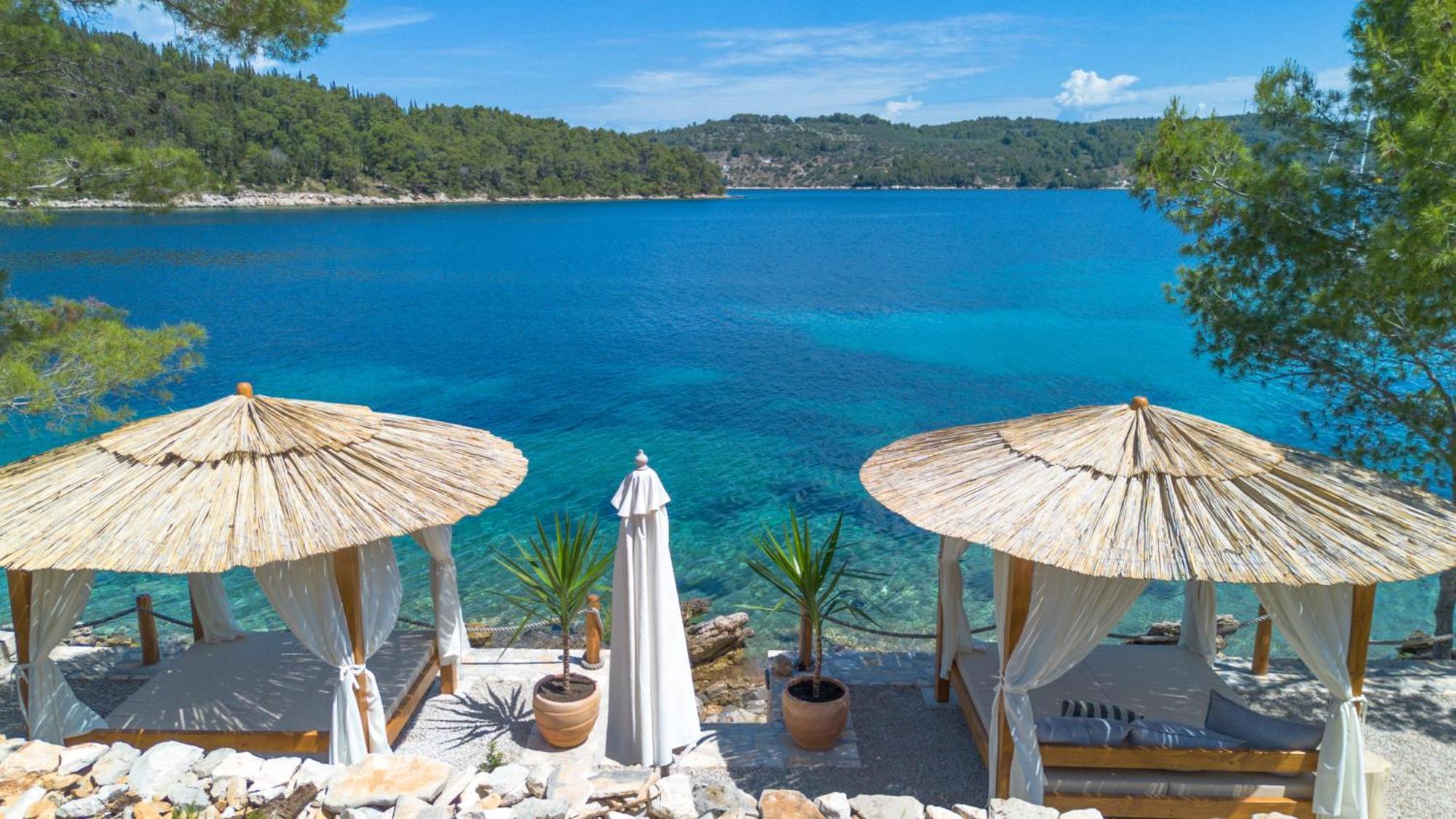 Pebble Bay Paradise House Vela Luka Exteriör bild